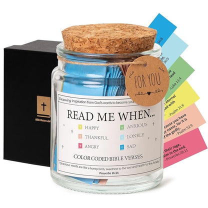 .Bible Verse Jar, Read Me When... Guest