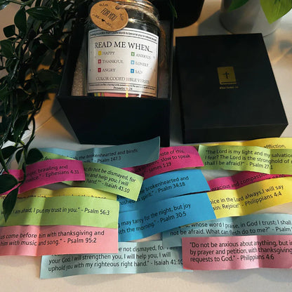 .Bible Verse Jar, Read Me When... Guest